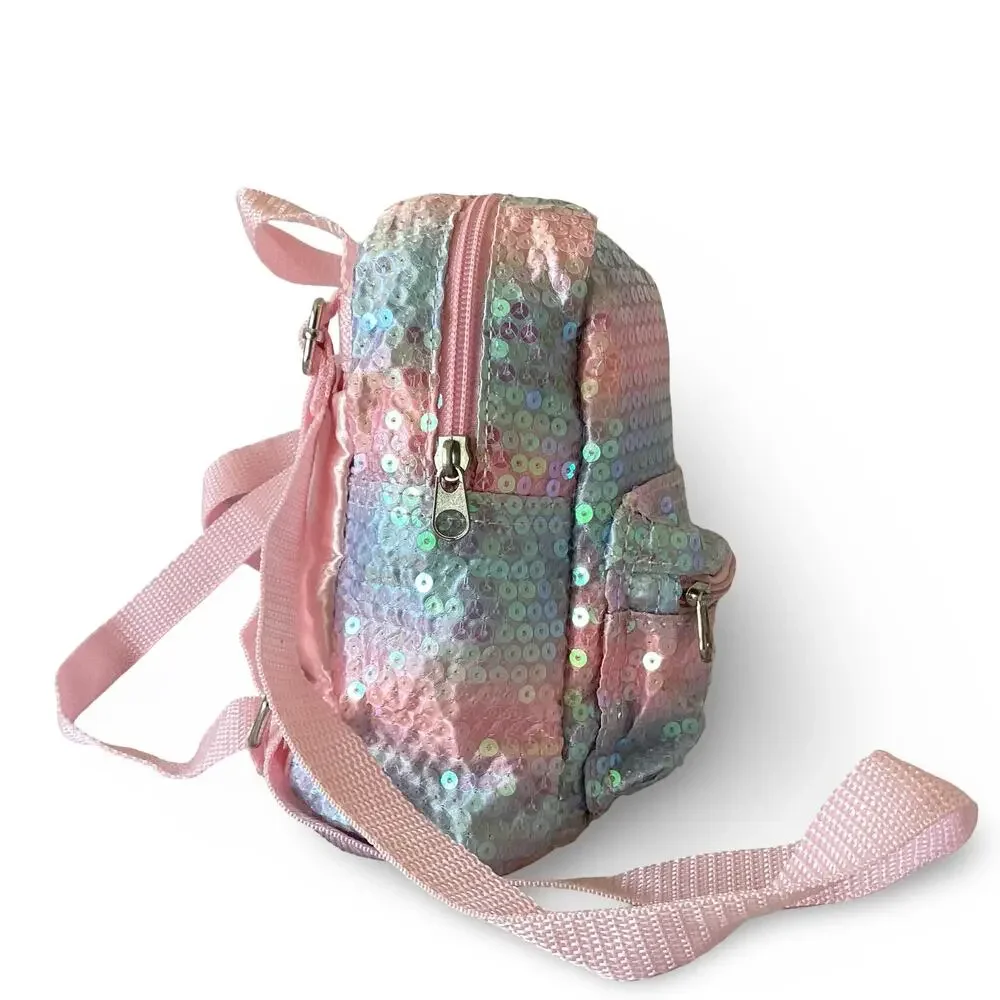 Angels pink sequins